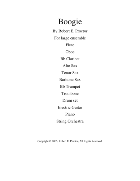 Boogie