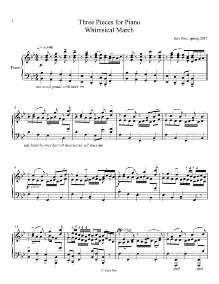 Three Pieces for Piano, op. 21