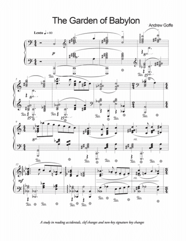 Lyric Etude No. 3 "The Gardens of Babylon"