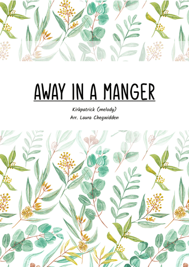Away in a Manger for Violin Duet (arr. Laura Chegwidden)