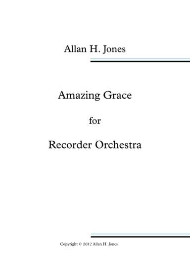 Amazing Grace (arr. Allan Herbie Jones)