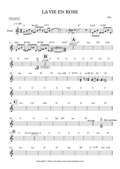 La Vida En Rosa (arr. Mateo Aguilar)