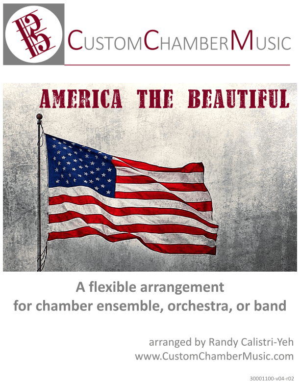 America the Beautiful (Flexible Ensemble) (arr. Randy Calistri-Yeh)