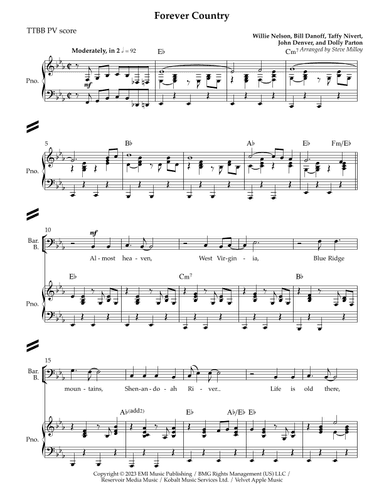 Forever Country (arr. Steve Milloy)