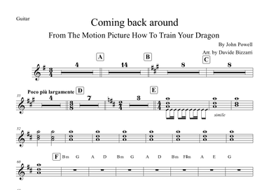 Coming Back Around (arr. Davide Bizzarri)