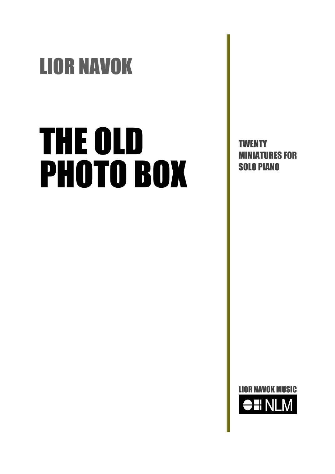 "The Old Photo Box" - For Piano [Full Cycle]