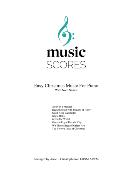 Christmas Favorites For Easy Piano (arr. Anne L Christopherson GRSM ARCM)