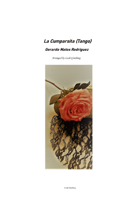 La Cumparsita (arr. Leah Ginzburg)
