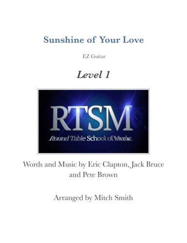 Sunshine Of Your Love (arr. Mitch Smith)