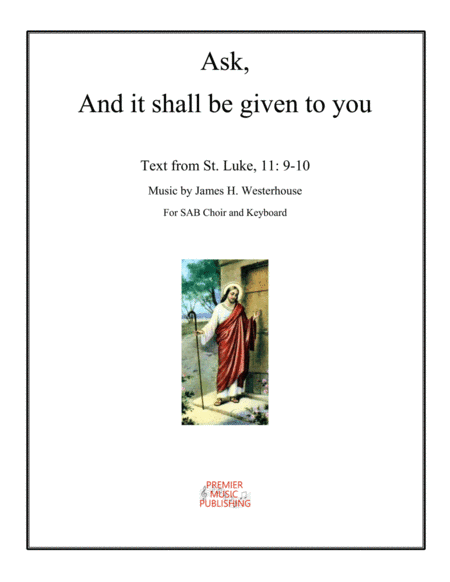 Ask and It Shall Be Given To You
