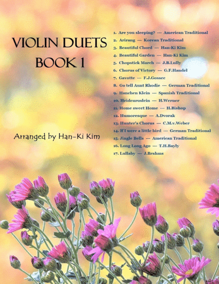 Violin Duets (Book 1) (arr. Han-Ki Kim)