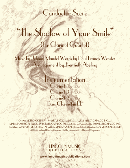 The Shadow Of Your Smile (arr. Kenneth Abeling)