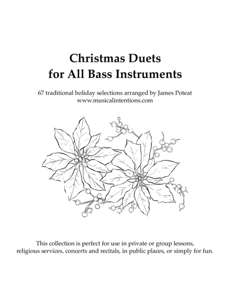 Christmas Duets for All Bass Instruments