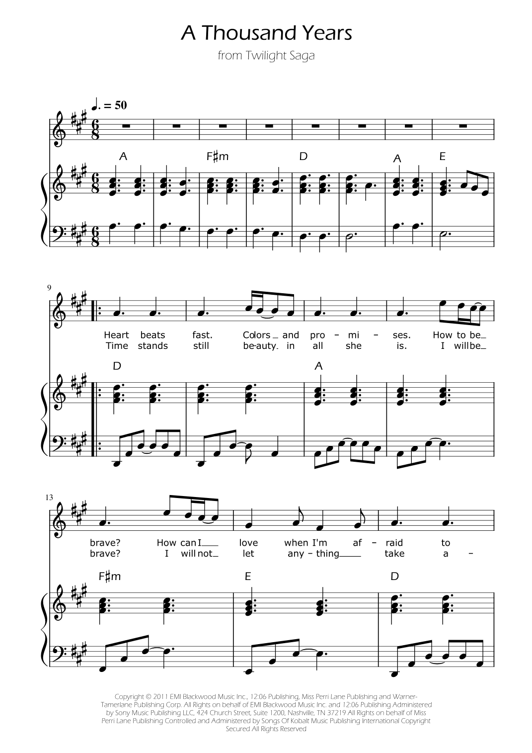 A Thousand Years (arr. Ygor Nunes)