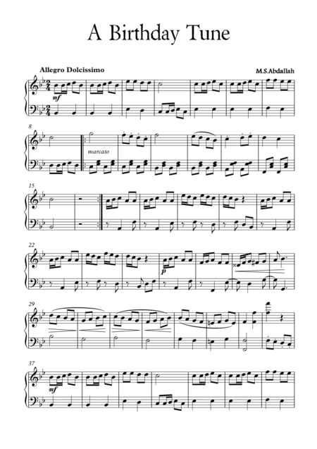 A Birthday Tune
