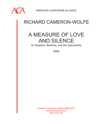 [Cameron-Wolfe] A Measure of Love and Silence