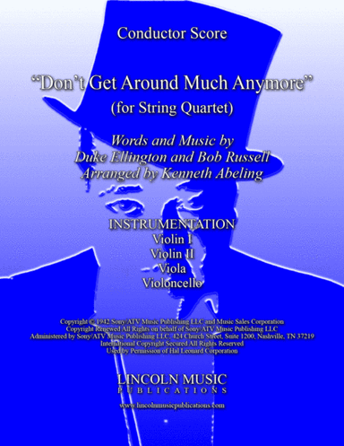 Don't Get Around Much Anymore (arr. Kenneth Abeling)