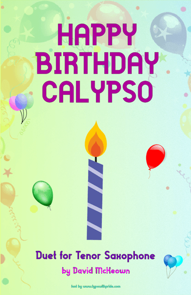 Happy Birthday Calypso, for Tenor Saxophone Duet (arr. David McKeown)