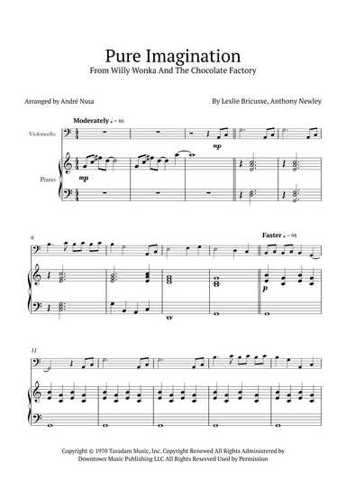 Pure Imagination (arr. André Nusa)