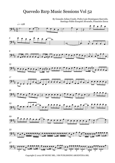 Quevedo Bzrp Music Sessions Vol 52 (arr. Fernanda Moura)