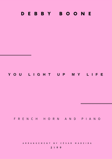 You Light Up My Life (arr. César Madeira)