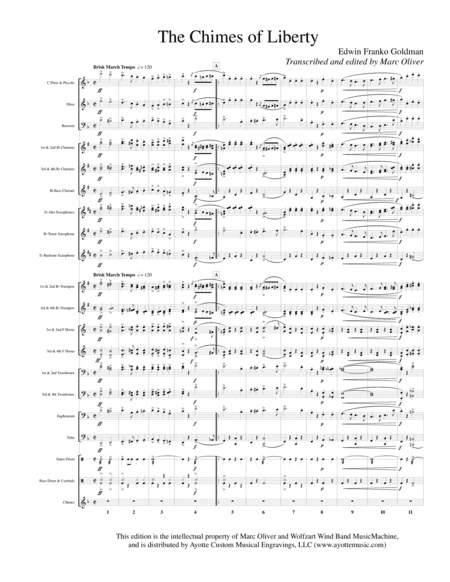 The Chimes of Liberty (arr. Marc Oliver)