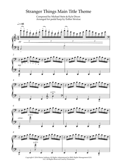 Stranger Things Main Title Theme (arr. Esther Sévérac)
