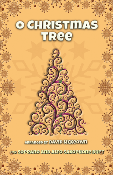 O Christmas Tree, (O Tannenbaum), Jazz style, for Soprano and Alto Saxophone Duet (arr. David McKeown)