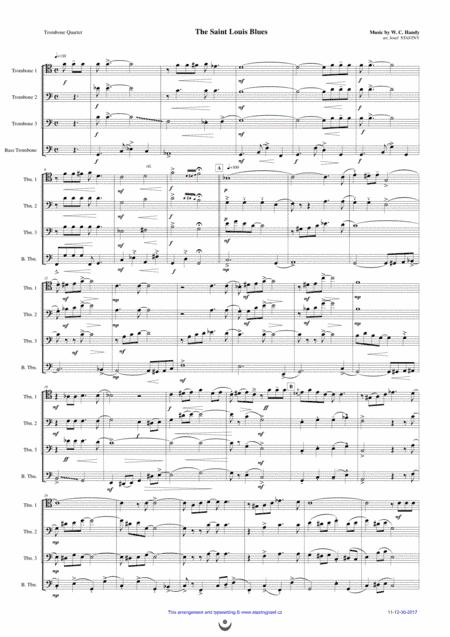 The Saint Louis Blues (arr. Josef STASTNY)