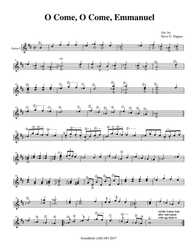 O Come, O Come Emmanuel (arr. Steve C. Pappas)