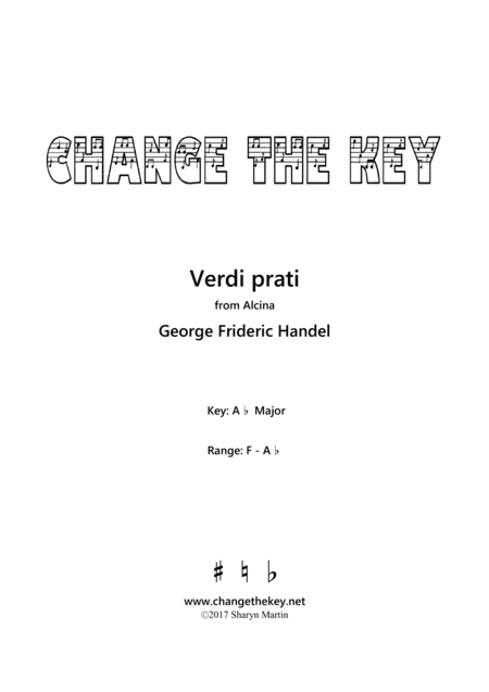 Verdi Prati - Ab Major (arr. Change the Key)