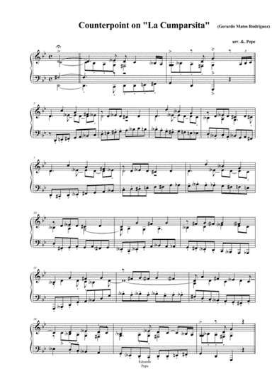 La Cumparcita (arr. Edoardo Pepe)