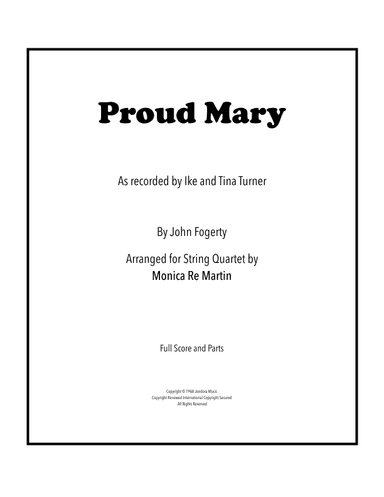 Proud Mary (arr. Monica Re Martin)
