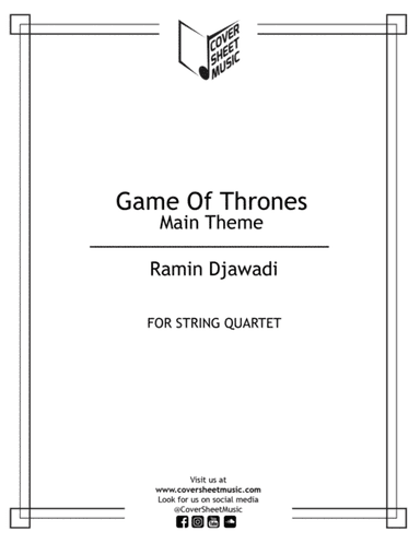 Game Of Thrones (arr. Jose Quintana)