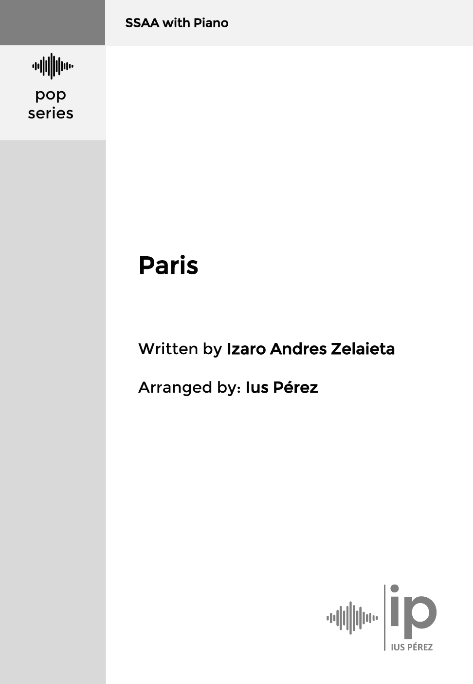 Paris (arr. Ius Perez)