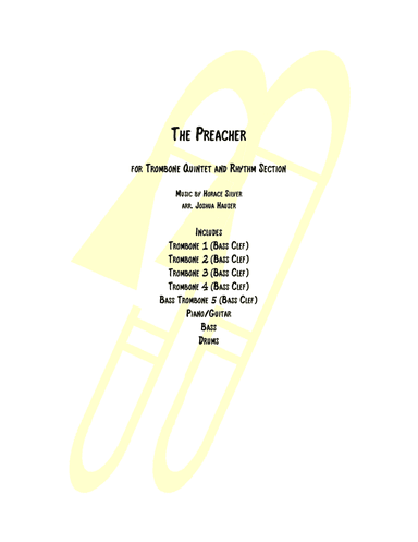 The Preacher (arr. Joshua Hauser)