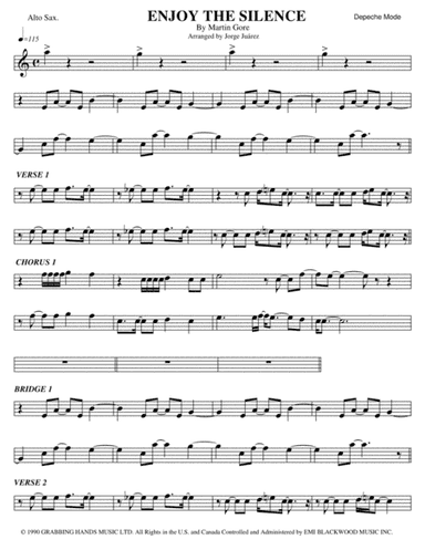 Enjoy The Silence (arr. Jorge Juárez)