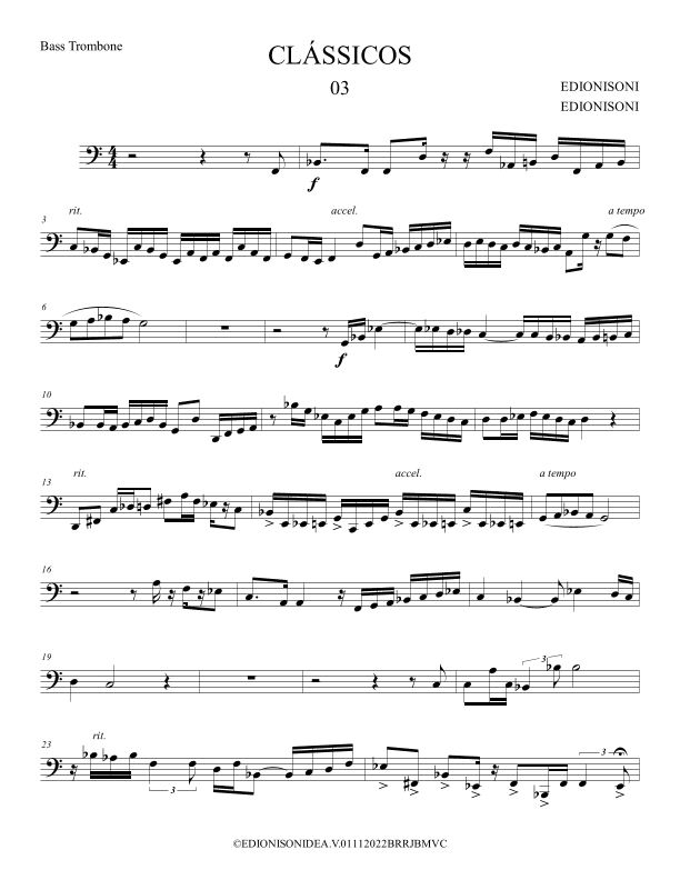 CLÁSSICOS - 03-TROMBONE