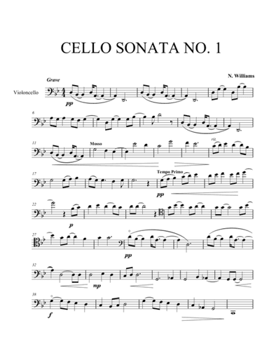Sonata for Solo Cello