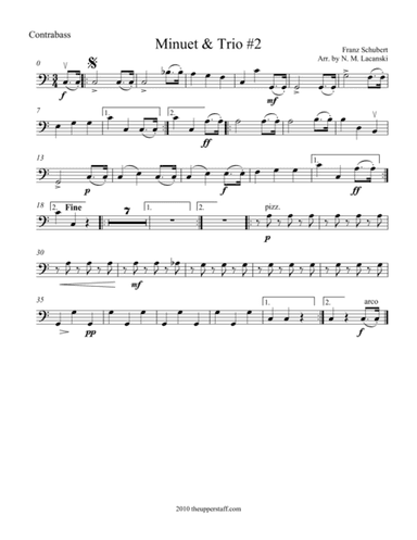 Minuet & Trio #2 (arr. Nick Lacanski)
