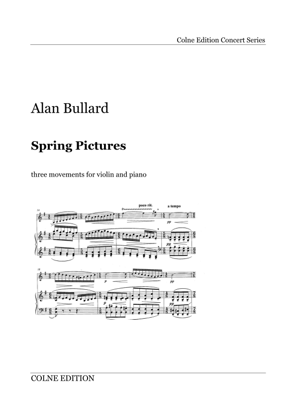 Spring Pictures (violin and piano)
