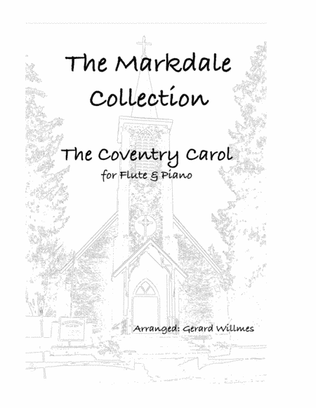 The Coventry Carol (arr. Gerard Willmes)