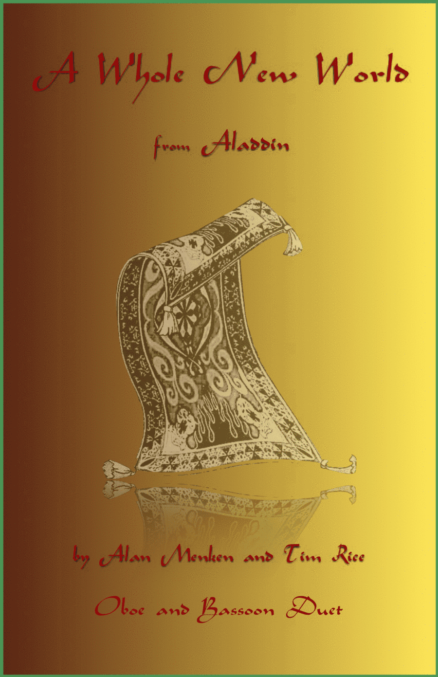 A Whole New World (aladdin's Theme) (arr. David McKeown)