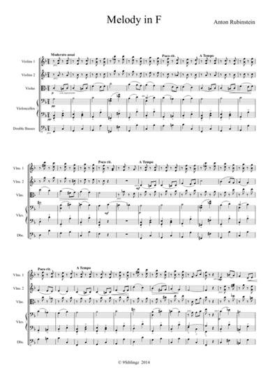 String Chamber Series: Melody in F (arr. 9Siblingz)