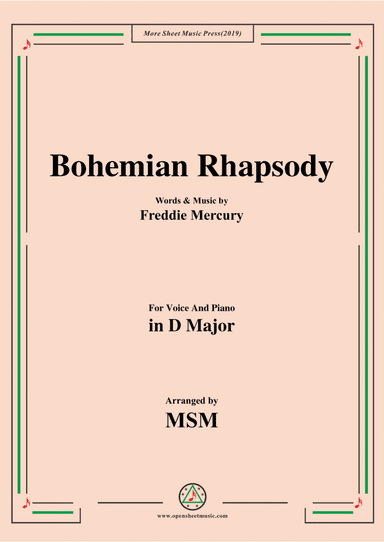 Bohemian Rhapsody (arr. Open Cloud)