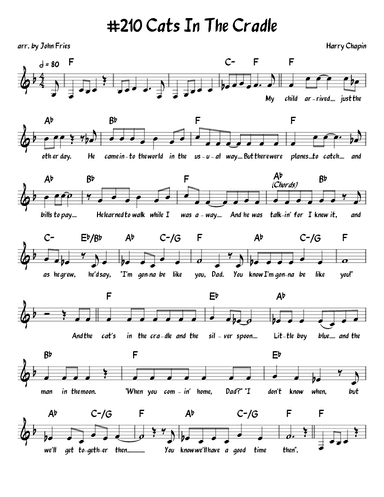 Cat's Cradle (arr. John Fries)