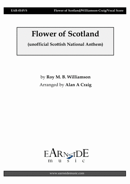 Flower Of Scotland (unofficial Scottish National Anthem) (arr. Alan A Craig)