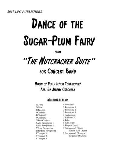 Dance of the Sugar-Plum Fairy for Concert Band (arr. Jeremy Corcoran)