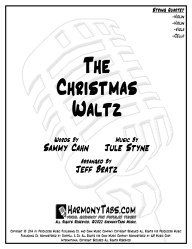 The Christmas Waltz (arr. Jeff Bratz)