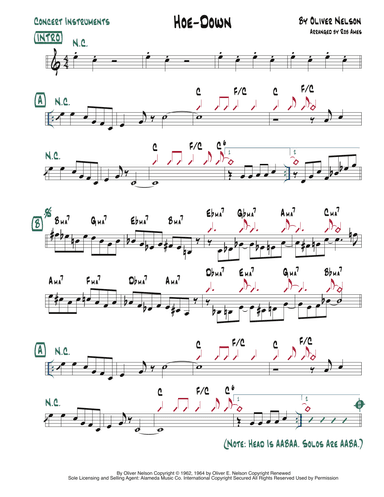 Hoe-down (arr. Rob Ames)